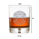 Infinityimports Engraved "Your Poison" Crystal Whiskey Glass Set – Arsenic & Cyanide Theme - Image 2