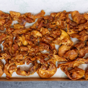 Junaid Trading Inc Pig Ear Strips Dog Treats – 100% Natural, Air Dried, No Additives